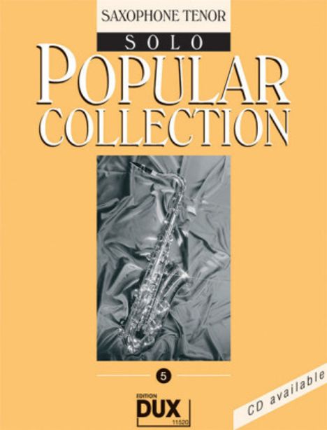 Popular Collection, Saxophone Tenor Solo. Vol.5, Noten