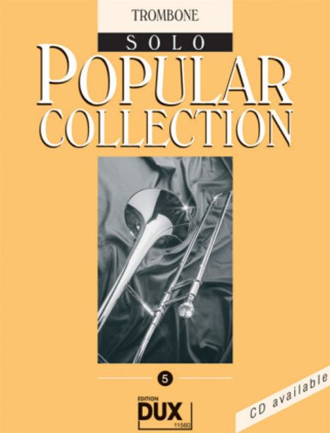 Popular Collection, Trombone Solo. Vol.5, Noten
