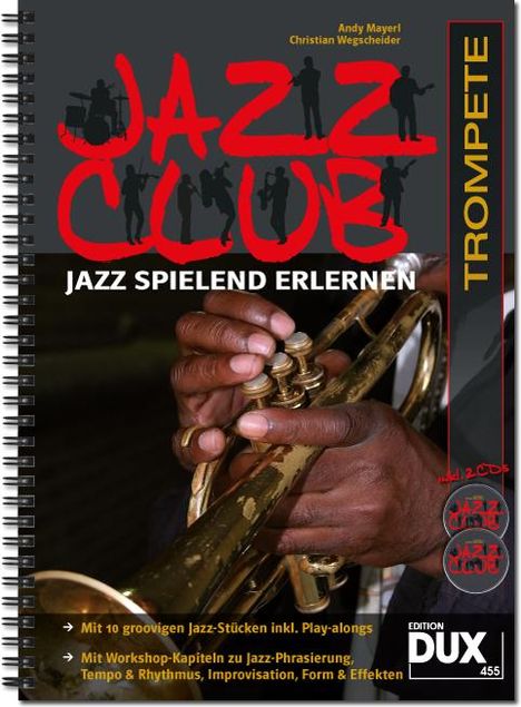 Jazz Club, Trompete (mit 2 CDs), Buch