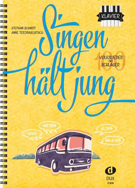 Stephan Schmidt: Singen hält jung - Klavier, Buch