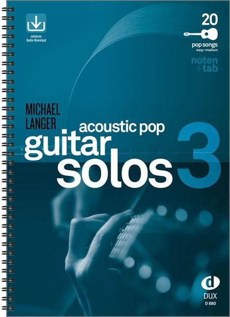 Michael Langer: Acoustic Pop Guitar Solos 3, Buch