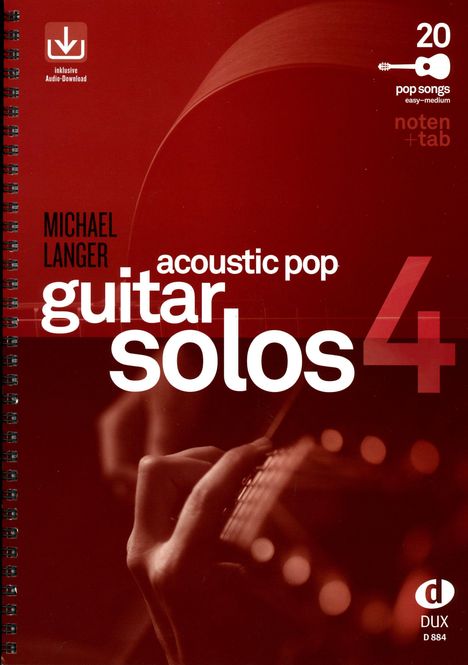 Michael Langer: Acoustic Pop Guitar Solos 4, Buch