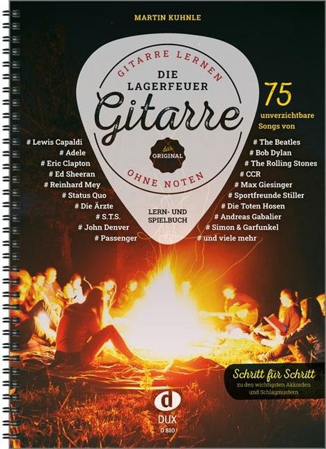 Die Lagerfeuer-Gitarre, Buch