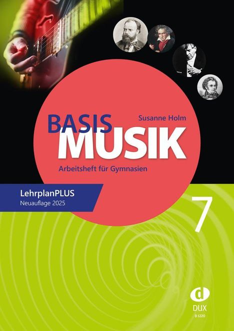 Susanne Holm: Basis Musik 7 - Arbeitsheft, Buch