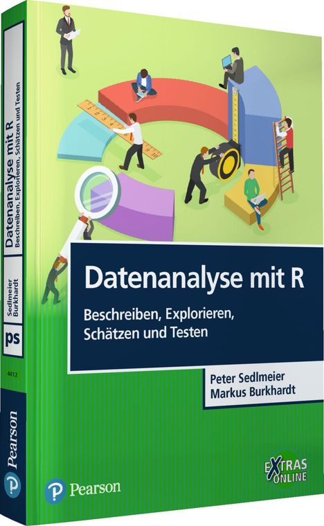 Peter Sedlmeier: Datenanalyse mit R: Beschreiben, Explorieren, Schätzen und Testen, Buch