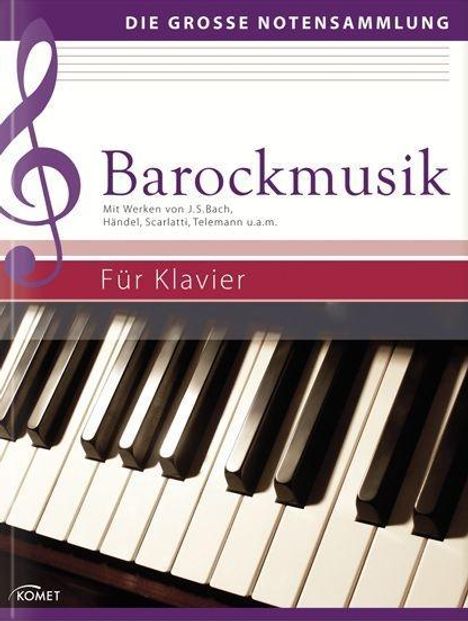 Barockmusik für Klavier, Noten