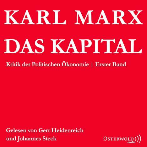 Karl Marx: Das Kapital, 6 CDs