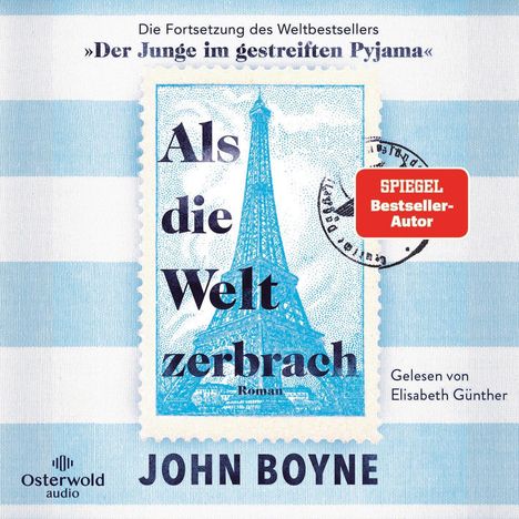 John Boyne: Als die Welt zerbrach, MP3-CD