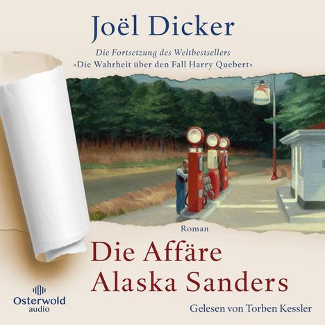 Joël Dicker: Die Affäre Alaska Sanders, 3 MP3-CDs