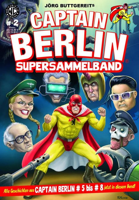 Jörg Buttgereit: Captain Berlin - Sammelband 2, Buch