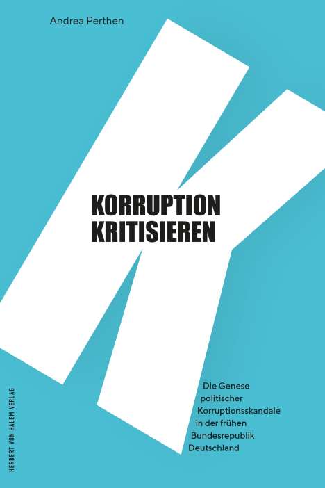 Andrea Perthen: Korruption kritisieren, Buch