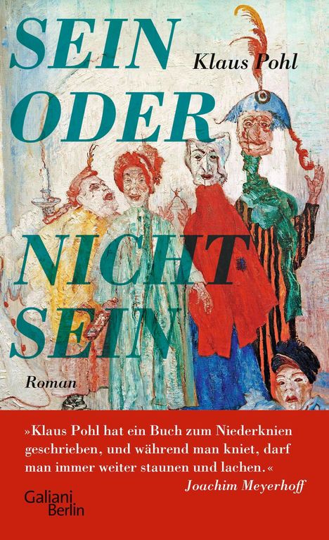 Klaus Pohl: Sein oder Nichtsein, Buch