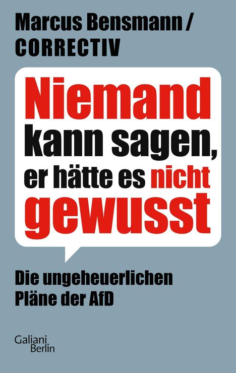 Marcus Bensmann: Niemand kann sagen, er hätte es nicht gewusst, Buch