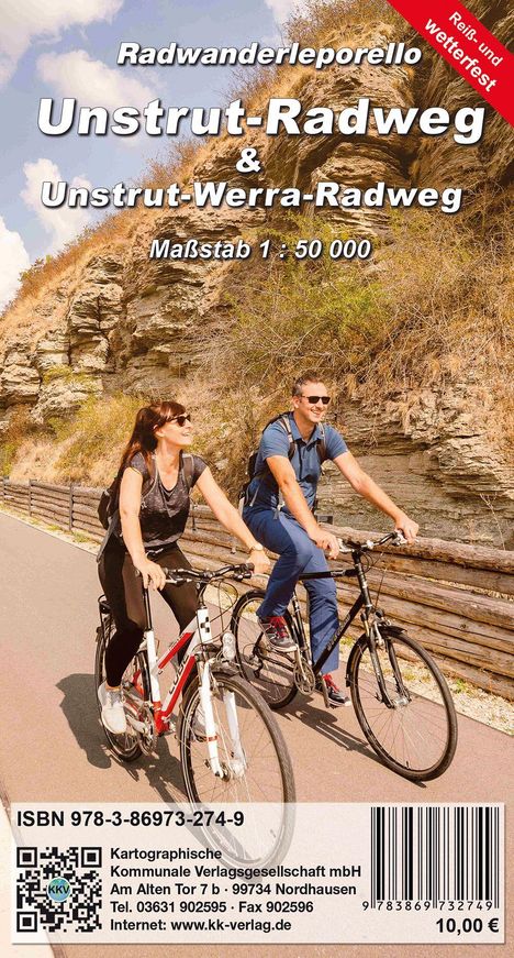 Unstrut-Radweg & Unstrut-Werra-Radweg, Buch