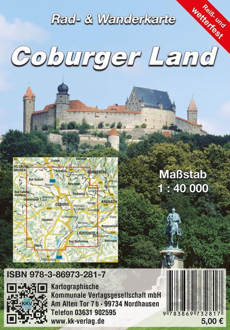 Coburger Land, Karten