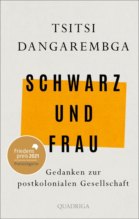 Tsitsi Dangarembga: Schwarz und Frau, Buch