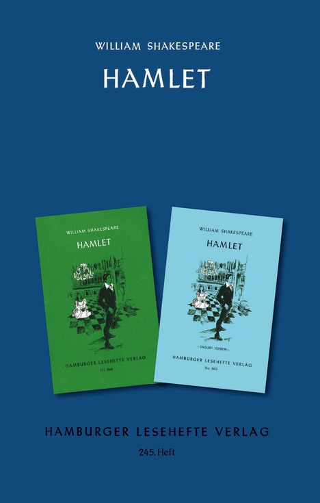 William Shakespeare: Hamlet. Deutschsprachige Ausgabe / English Version (Bundle), 2 Bücher