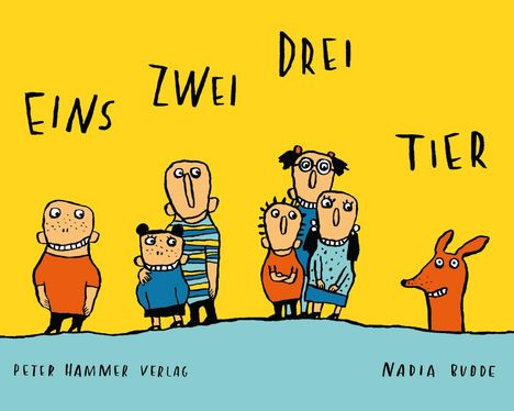 Nadia Budde: Eins Zwei Drei Tier, Buch