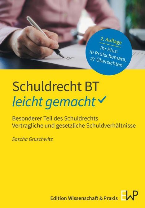 Sascha Gruschwitz: Schuldrecht BT - leicht gemacht, Buch