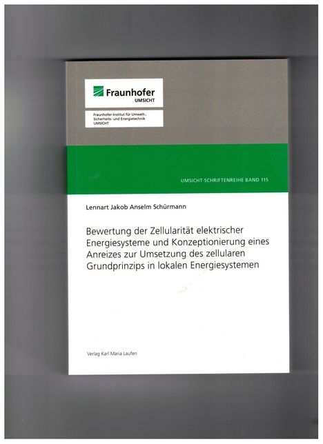 „Bewertung der Zellul...“ steht oben neben einem Logo mit grünem Rechteck. Darunter Text auf weißem Hintergrund.