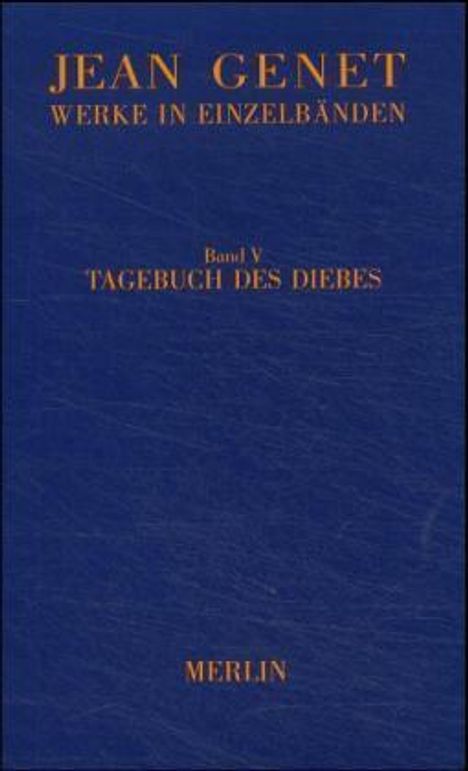 Jean Genet: Werke in Einzelbänden 5. Tagebuch des Diebes, Buch