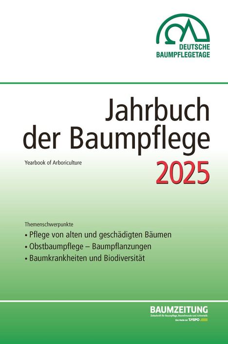 Jahrbuch der Baumpflege 2025, Buch