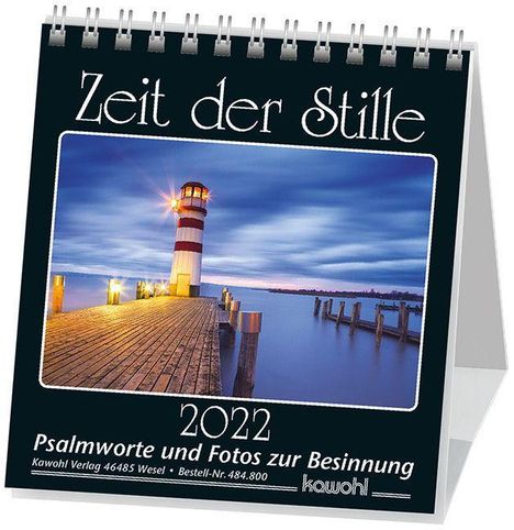 Zeit der Stille 2022 (Kawohl), Kalender