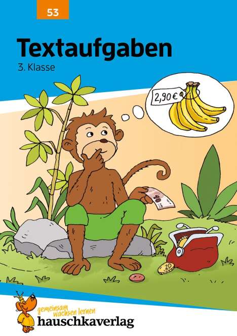 Adolf Hauschka: Textaufgaben 3. Klasse, Buch