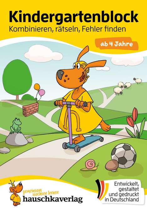 Ulrike Maier: Kindergartenblock ab 4 Jahre - Kombinieren, rätseln, Fehler finden, Buch