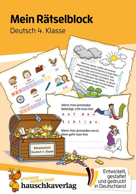 Christiane Wittenburg: Mein Rätselblock Deutsch 4. Klasse, Buch