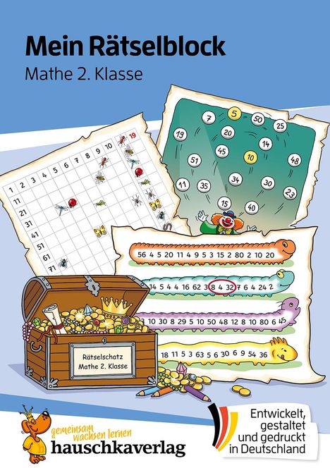 Christiane Wittenburg: Mein Rätselblock Mathe 2. Klasse, Buch