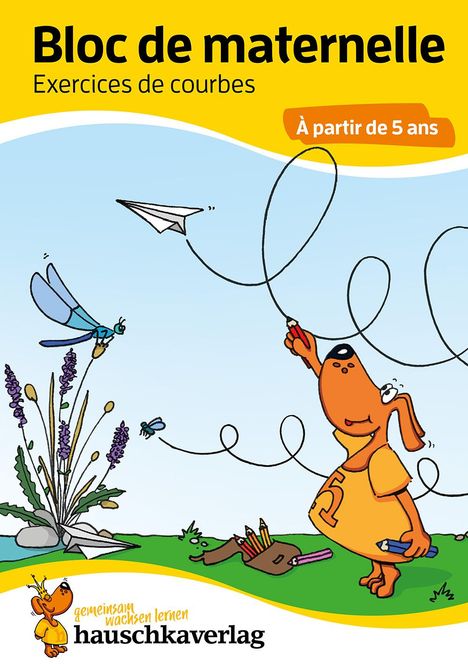 Linda Bayerl: Bloc d'activités préscolaires à partir de 5 ans pour garçons et filles, livre garcon 4 ans - J'apprends à tracer formes boucles courbes lignes, livre enfant 4 ans, Buch