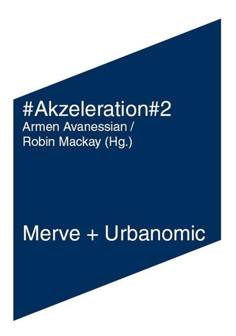 Ray Brassier: #Akzeleration#2, Buch