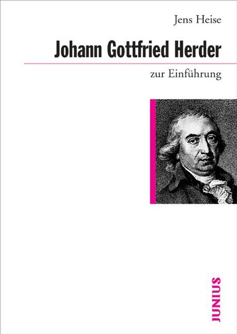 Jens Heise: Johann Gottfried Herder zur Einführung, Buch