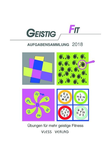 Friederike Sturm: Geistig Fit Aufgabensammlung 2018, Buch