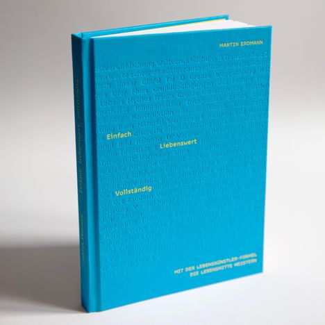 Martin Erdmann: Einfach, liebenswert, vollständig, Buch