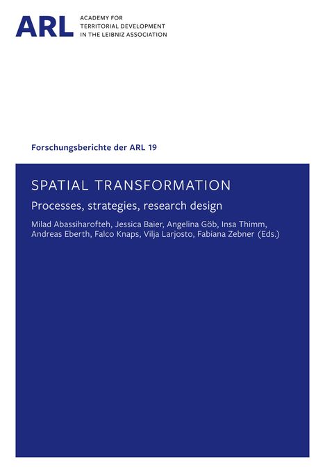Spatial transformation processes, strategies, research designs, Buch