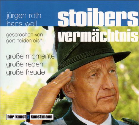 Jürgen Roth: Stoibers Vermächtnis, CD