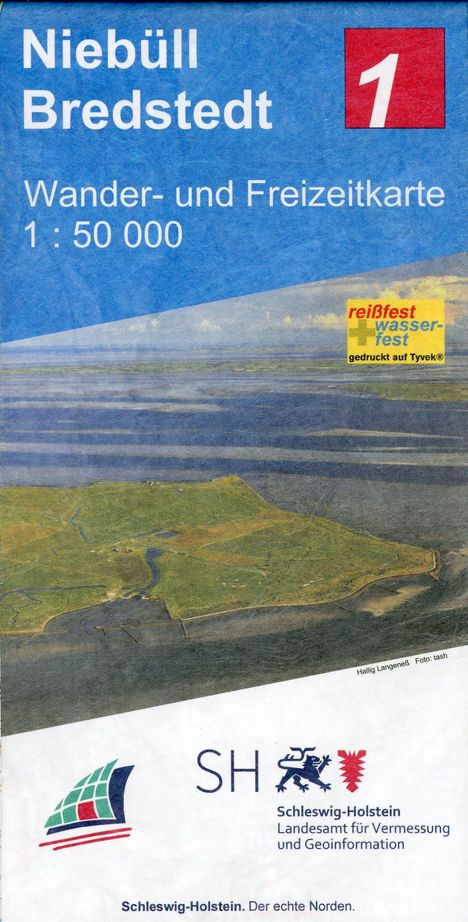 Niebüll - Bredstedt Wander- und Freizeitkarte 1:50 000, Karten