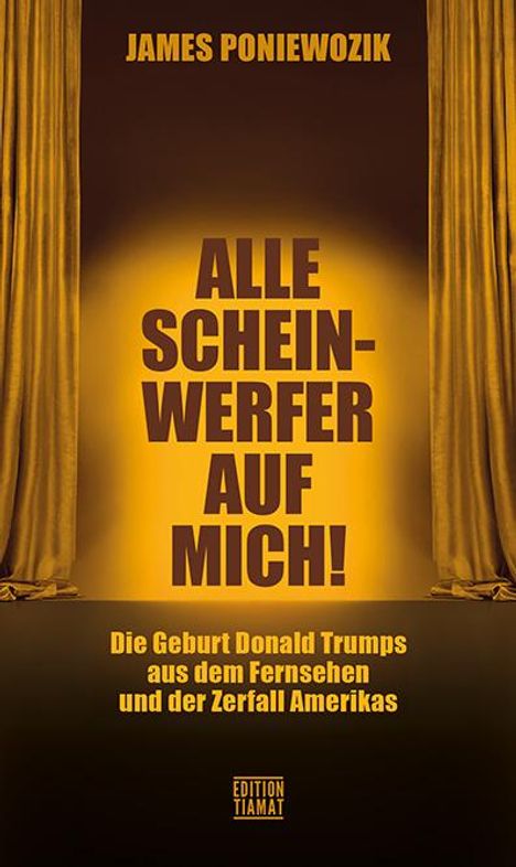 James Poniewozik: Alle Schweinwerfer auch mich!, Buch