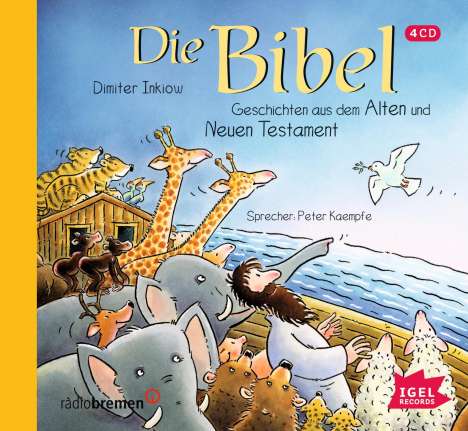 Die Bibel. Geschichten aus dem Alten und Neuen Testament, 4 CDs