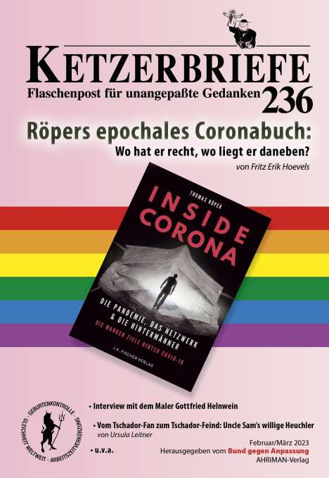 Fritz Erik Hoevels: Röpers epochales Corona-Buch - wo hat er recht, wo liegt er daneben?, Buch