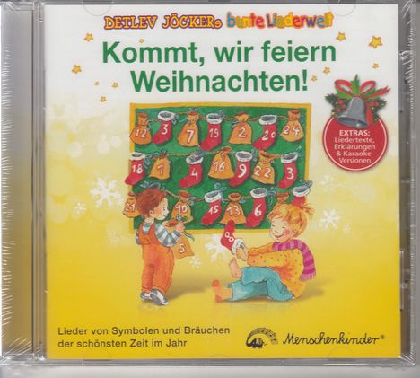 Detlev Jöcker: Kommt, wir feiern Weihnachten, CD