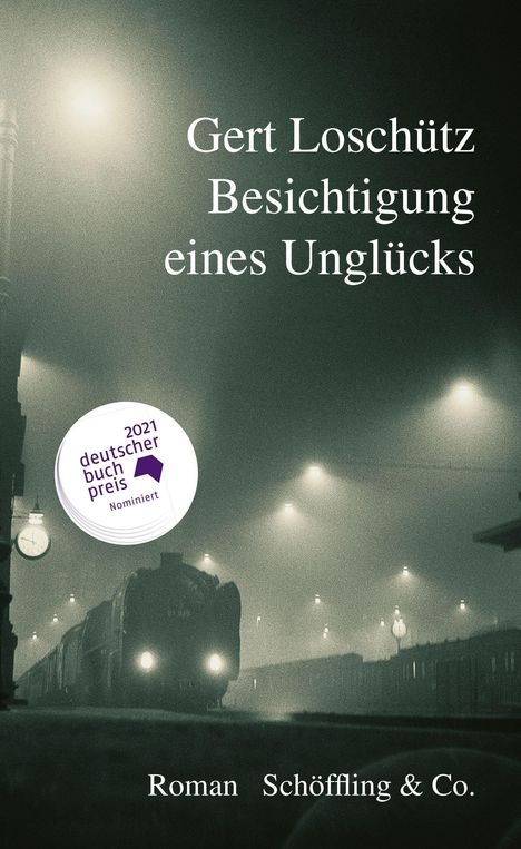 Gert Loschütz: Besichtigung eines Unglücks, Buch