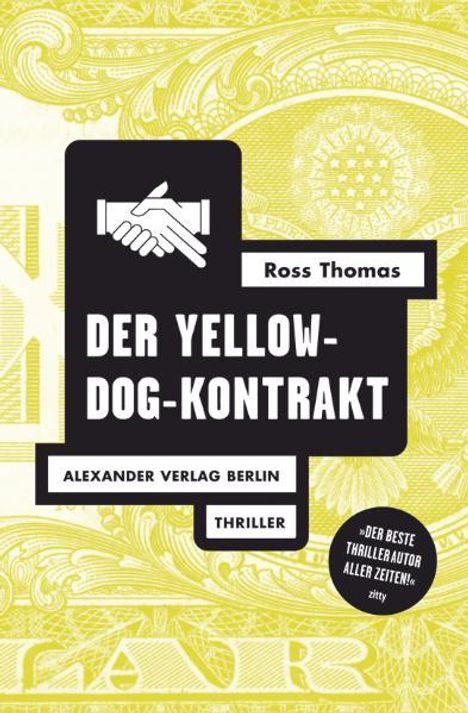 Ross Thomas: Der Yellow-Dog-Kontrakt, Buch