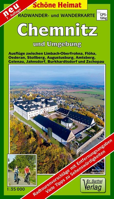Radwander- und Wanderkarte Chemnitz und Umgebung ^1 : 35 000, Karten