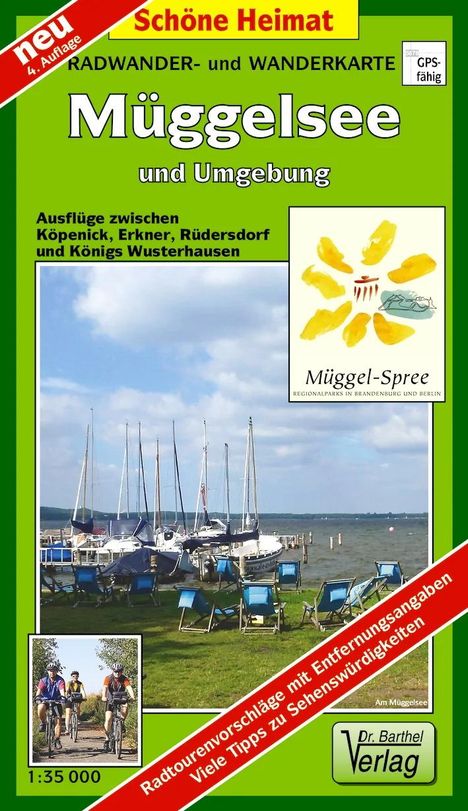 Radwander- und Wanderkarte Müggelsee und Umgebung 1 : 35 000, Karten