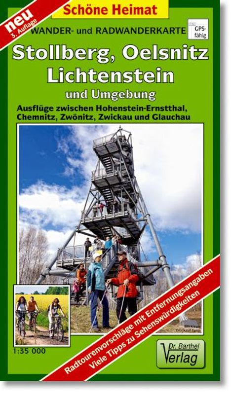 Stollberg, Oelsnitz, Lichtenstein und Umgebung 1 : 35000, Karten
