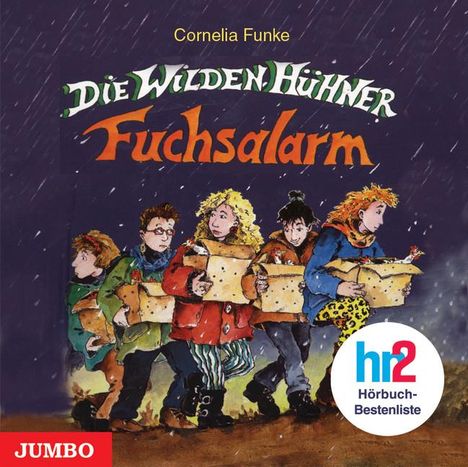 Cornelia Funke: Die wilden Hühner. Fuchsalarm, 3 CDs
