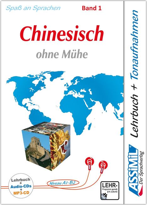 ASSiMiL Chinesisch ohne Mühe Band 1 - Audio-Plus-Sprachkurs - Niveau A1-A2, Buch